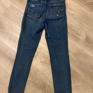 American Eagle Outfitters Dark Blue Skinny Jeans
